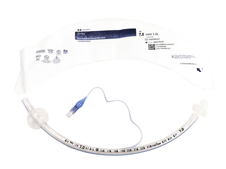 Hi-Lo Oral/Nasal Tracheal Tube Size 7.0mm Cuffed