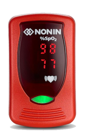 Onyx Vantage 9590 Finger Pulse Oximeter Red