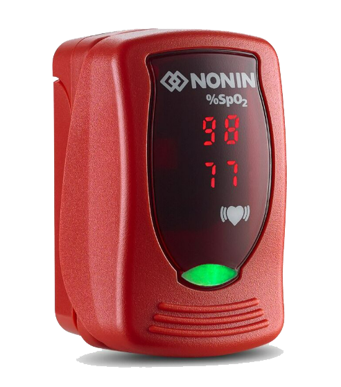 Onyx Vantage 9590 Finger Pulse Oximeter Red
