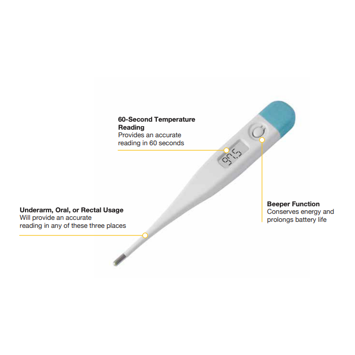 Digital Thermometer, EA-Integrated MedCraft