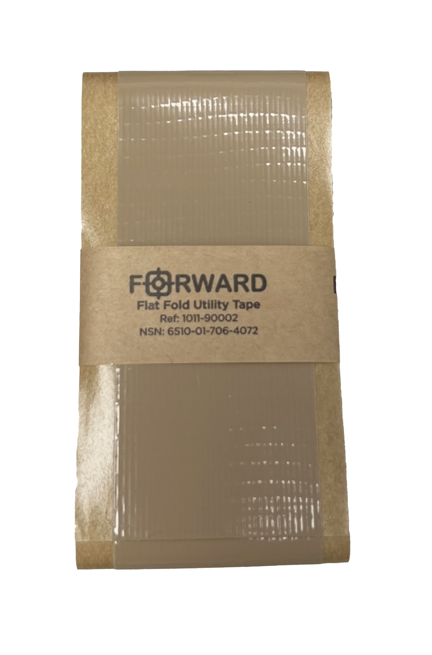 Forward Duct Utility Tape Coyote Brown w/ Release Liner, Flat Fold 1.88" x 72", EA