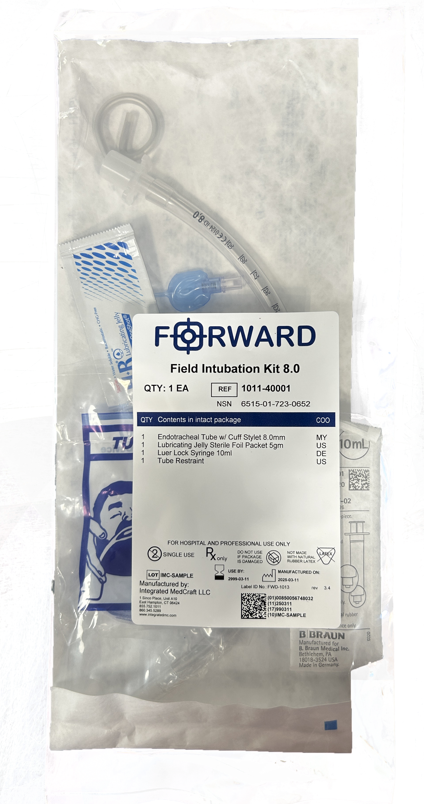 FORWARD Field Intubation Kit, 7.5mm