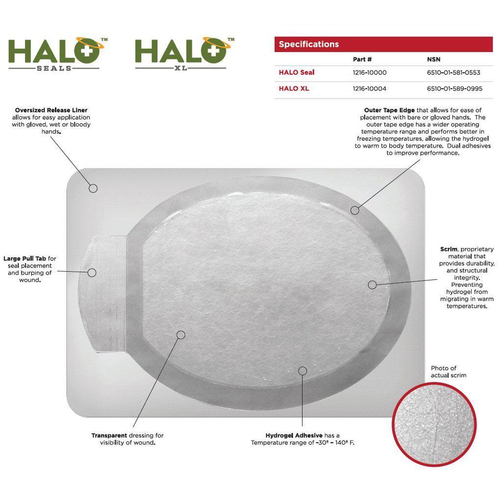 Halo Seal, Flat Package 10.75 x 7.5-Integrated MedCraft