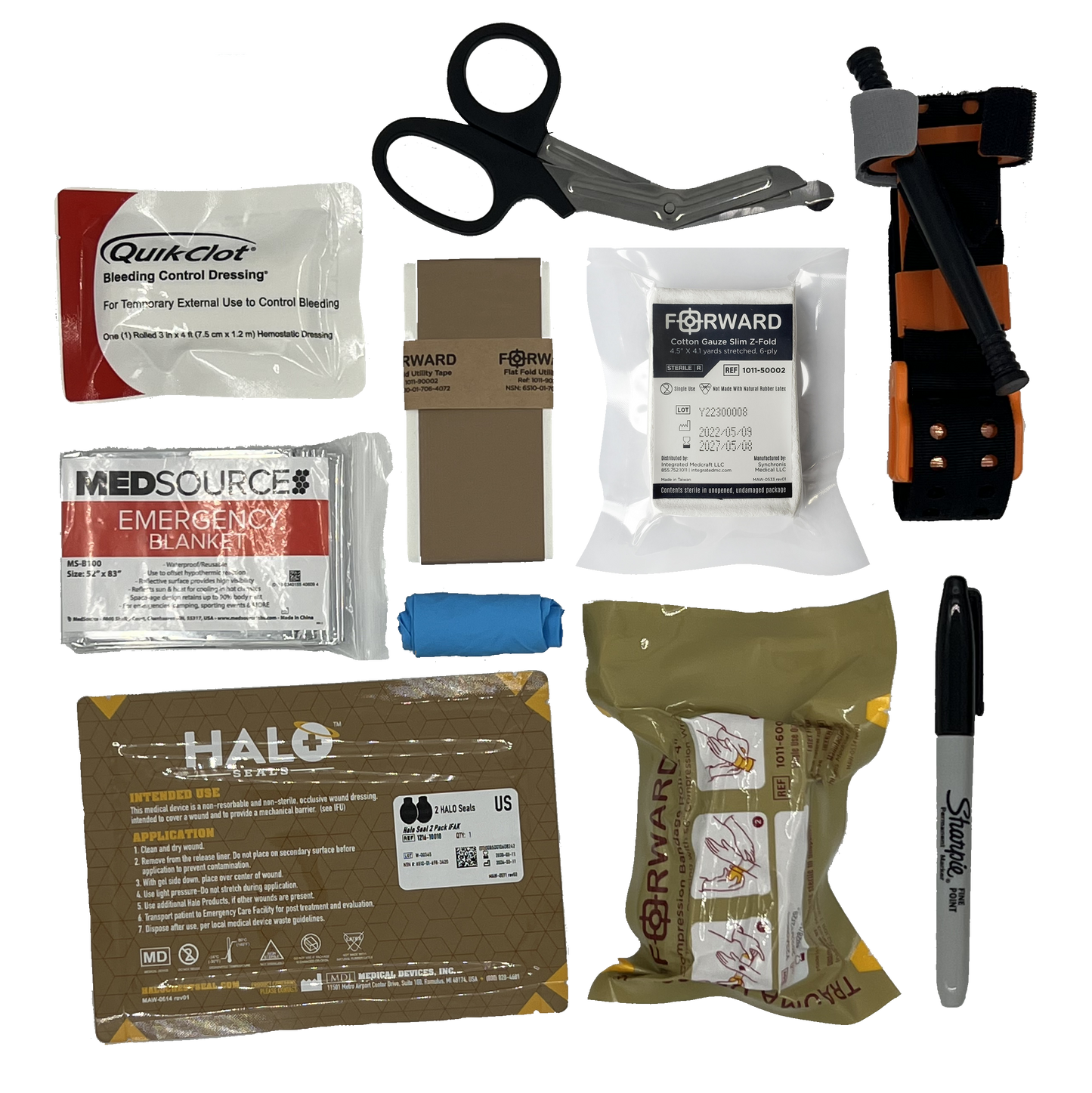 Medical Emergency First Aid Kit (ME-FAK)