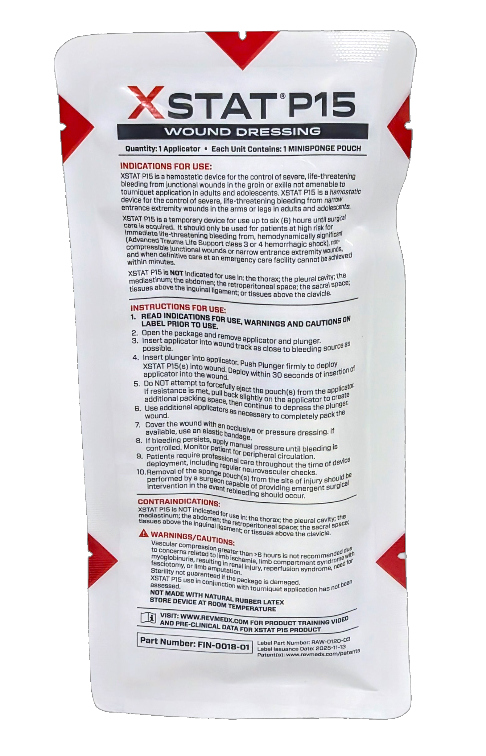 XSTAT P15, 3 Pack – Integrated MedCraft