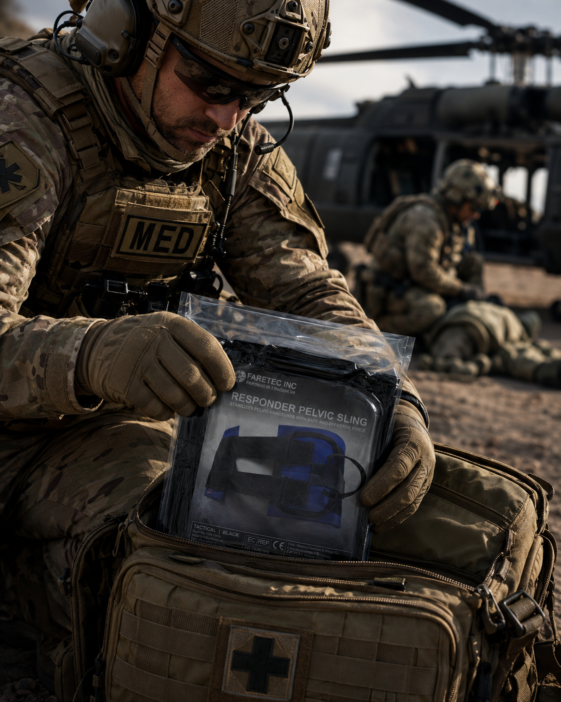 Responder Pelvic Binder - Tactical Black