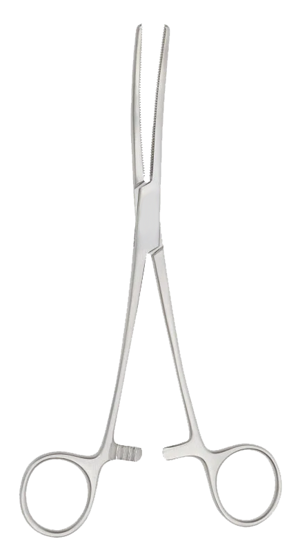 Miltex, Rochester-Pean 8 Inch Curved, Sterile, Forceps