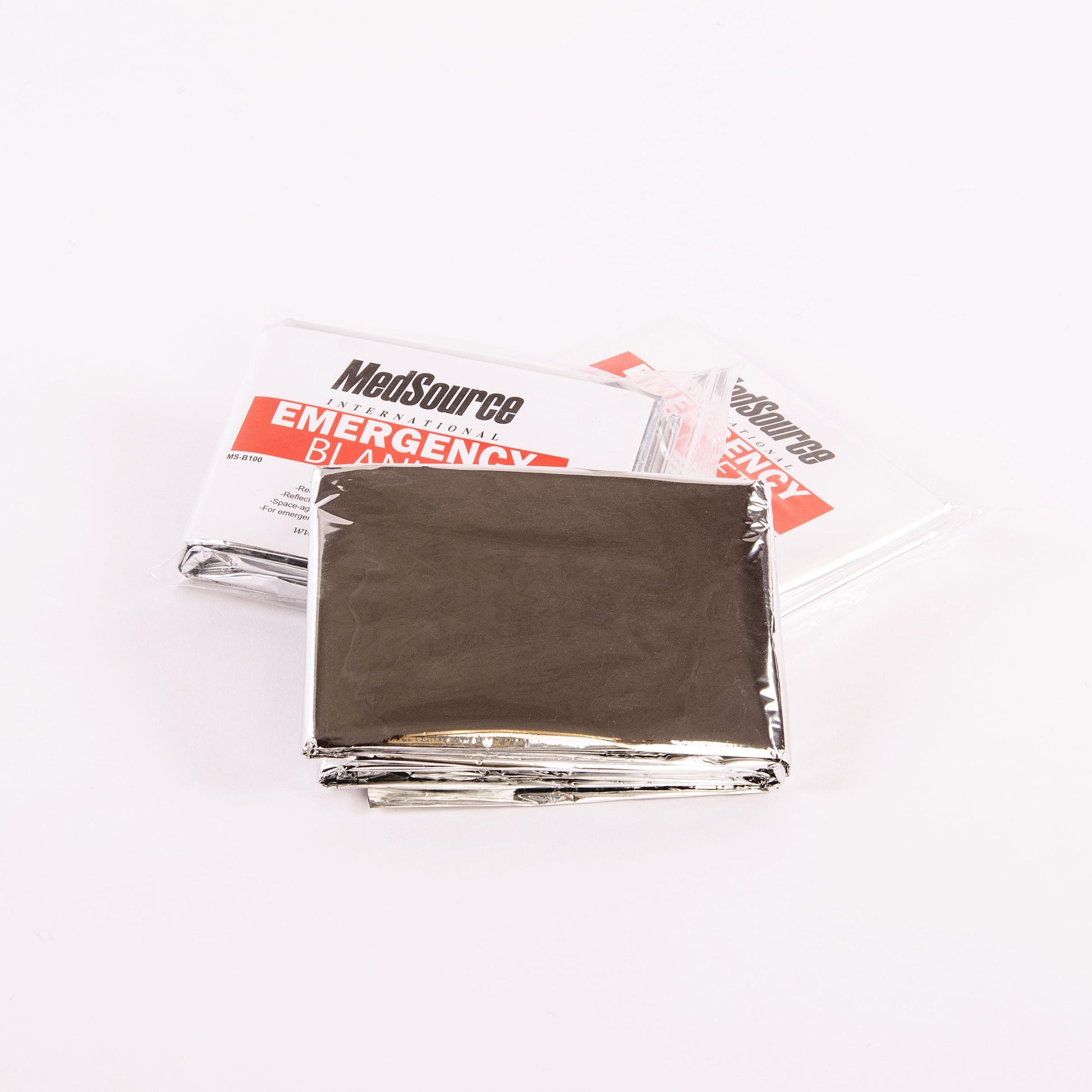 Rescue Emergency Blanket, High Visibility, Mylar Silver, 52x82", EA-Integrated MedCraft