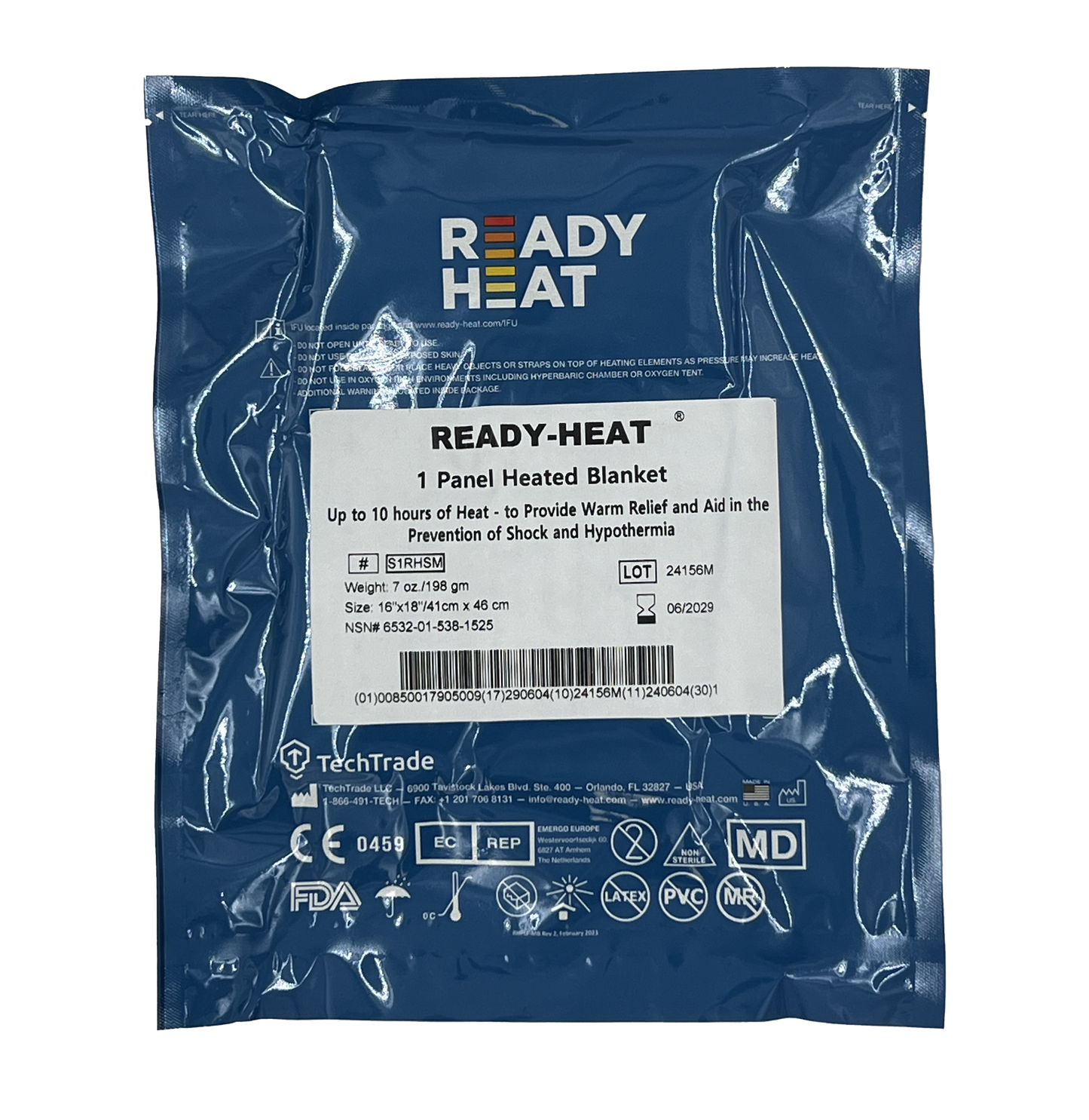 Ready-Heat 1 Panel Blanket for Extremities
