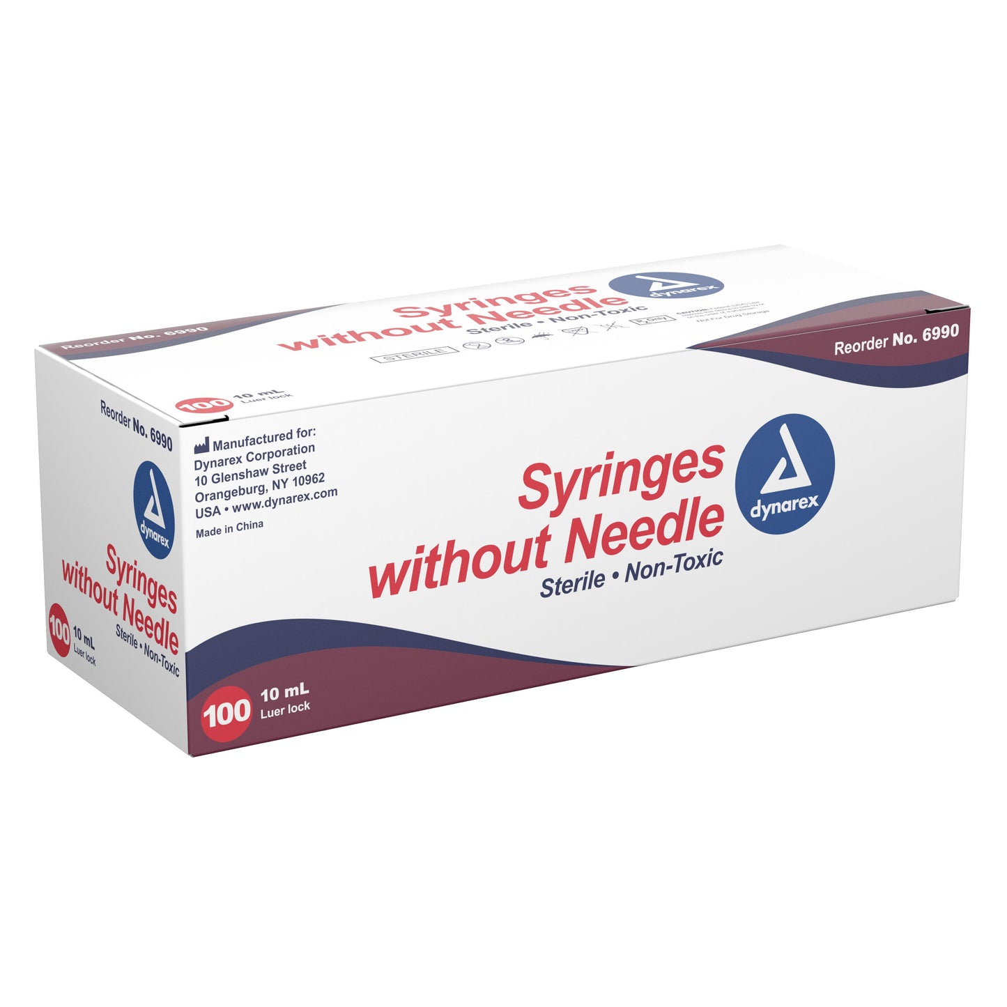 Syringe - Luer Lock, 10 cc, BX/100-Integrated MedCraft