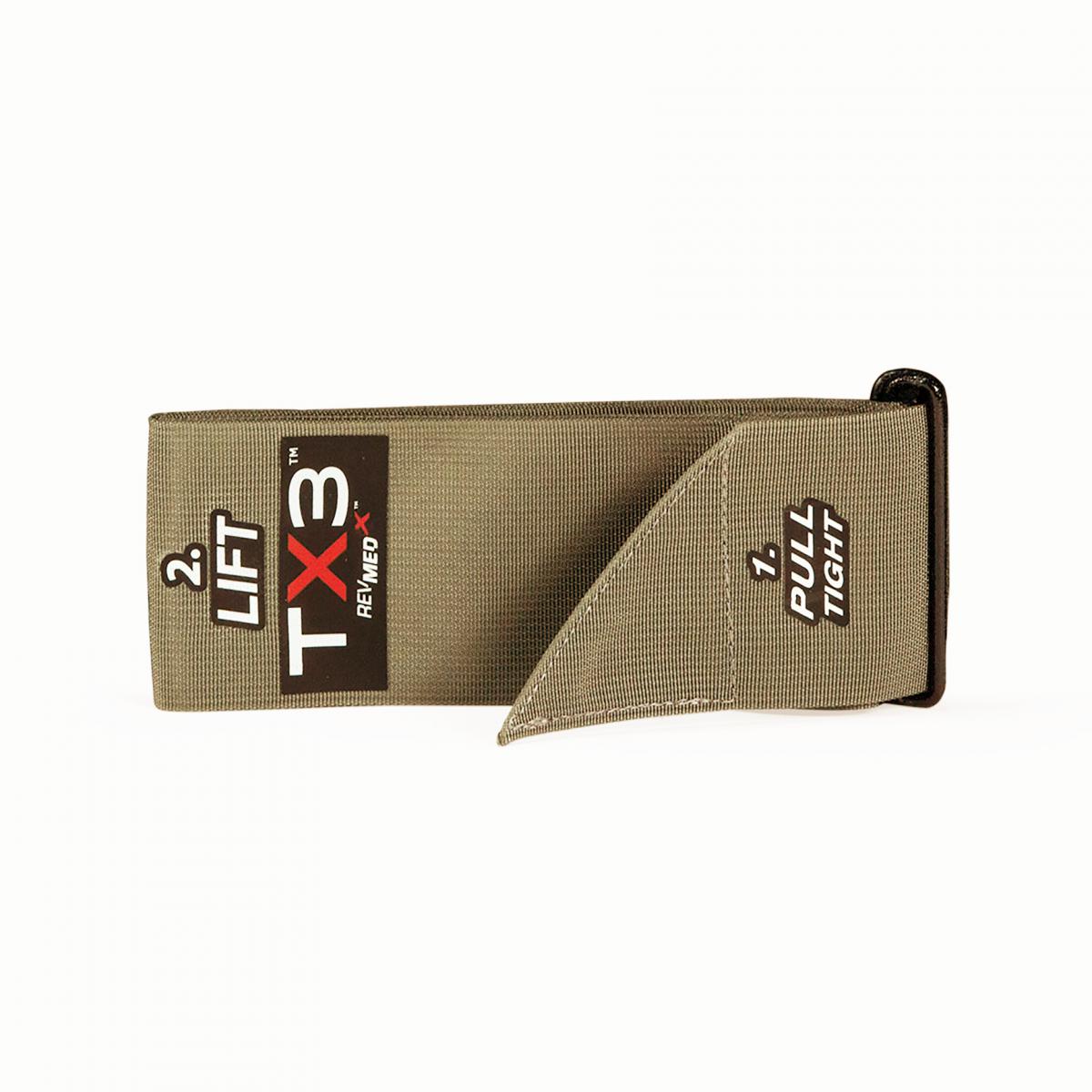 TX3 3" Ratchet Tourniquet with "Bite Strap", 60" EA-Integrated MedCraft