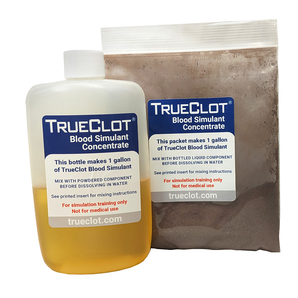 TrueClot® Blood Simulant Concentrate, Gallon with Bottle