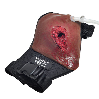 TrueClot Inguinal Trainer, Dark Skin Tone