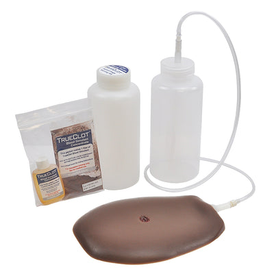 TrueClot Tabletop Chest Seal Trainer - Dark Skin Tone