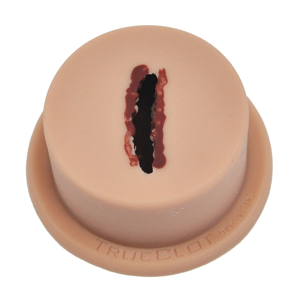TrueClot Basic Packing Trainer, Laceration, Light Skin Tone