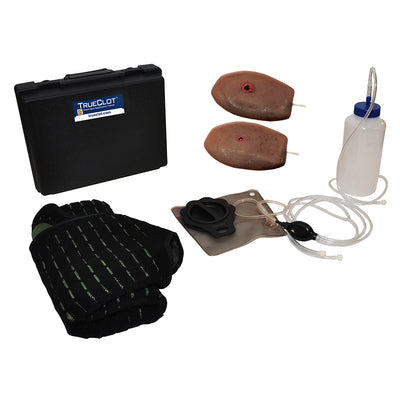 TrueClot Chest Seal Trainer - Dark Skin Tone