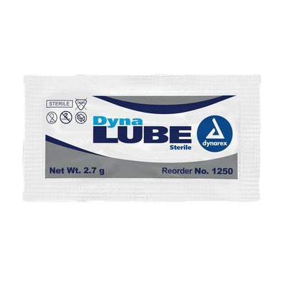 DynaLube Lubricating Jelly Sterile, 2.7 g packet, BX/144-Dynarex-Integrated MedCraft