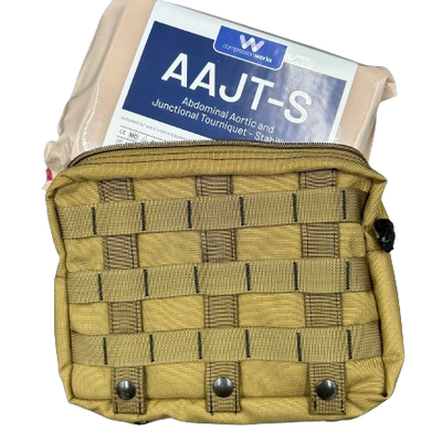 FORWARD AAJT-S Deployment Module - With Coyote Brown Nylon Molle Pouch-Integrated MedCraft