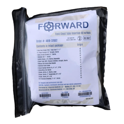 FORWARD Field Chest Tube Insertion Kit with Halo Seal-Integrated MedCraft-Integrated MedCraft
