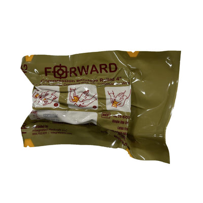 Forward Trauma Compression Dressing Rolled 4", EA-Integrated MedCraft