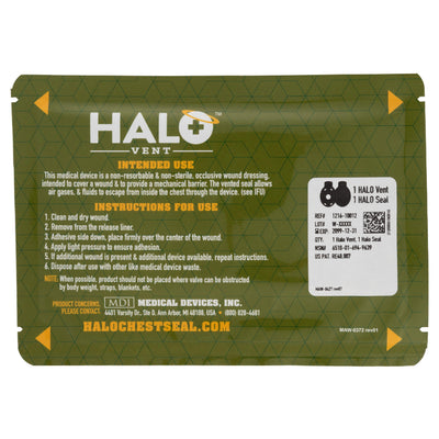 HALO Combo Pack IFAK Package, 7” x 5”-Integrated MedCraft