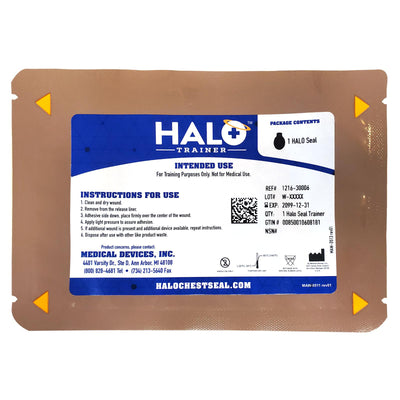 Halo Seal Trainer IFAK Package - 1 Halo Seal Trainer-Medical Devices Inc-Integrated MedCraft