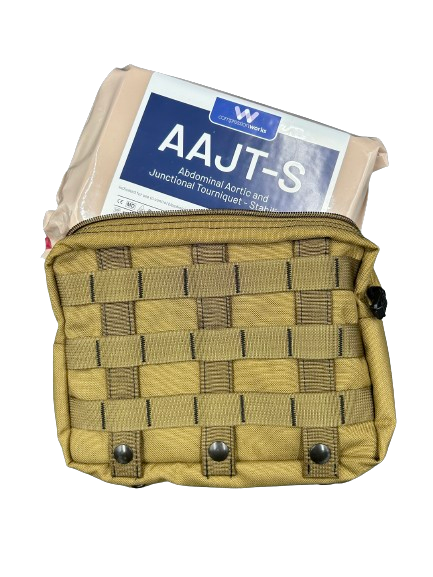 FORWARD AAJT-S Deployment Module - With Coyote Brown Nylon Molle Pouch