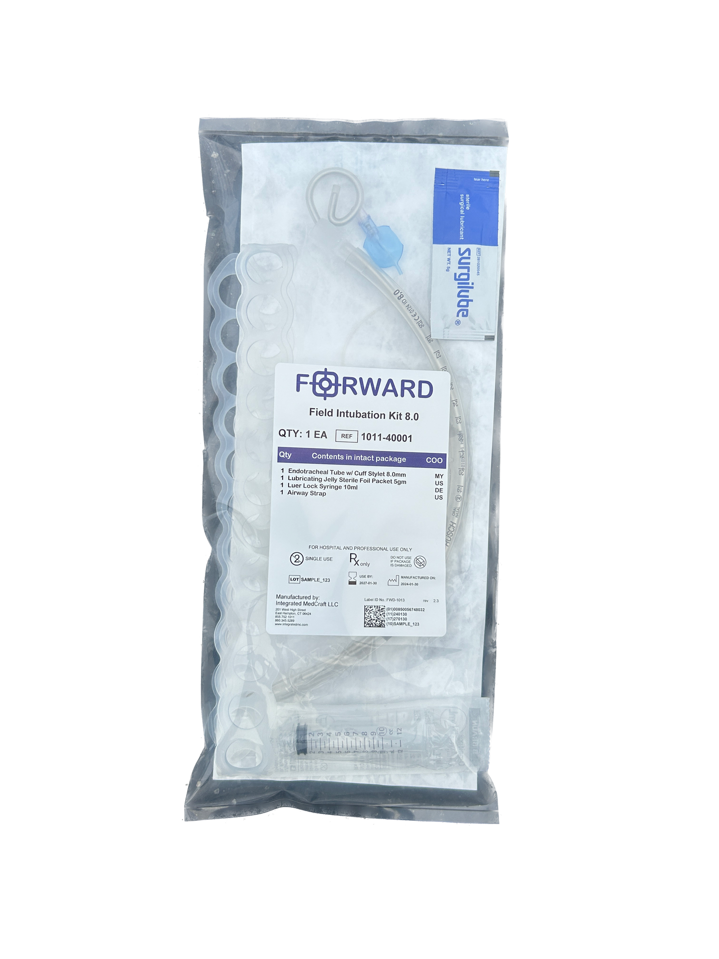 FORWARD Field Intubation Kit, 8.0mm