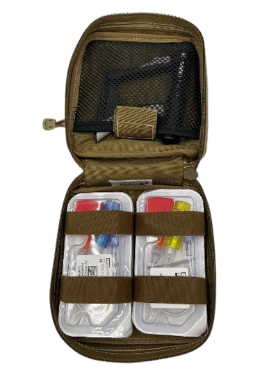 FORWARD IO Infusion Kit with Molle Carry Case, Coyote Brown