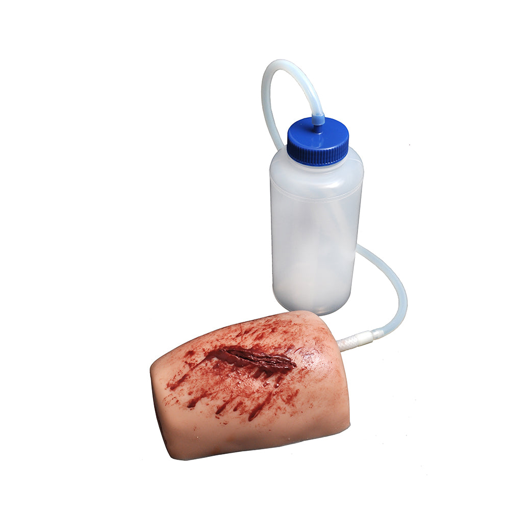 BLOODセット TrueClot Hemorrhage Training Kit, Laceration, w/Z-Fold Gauze