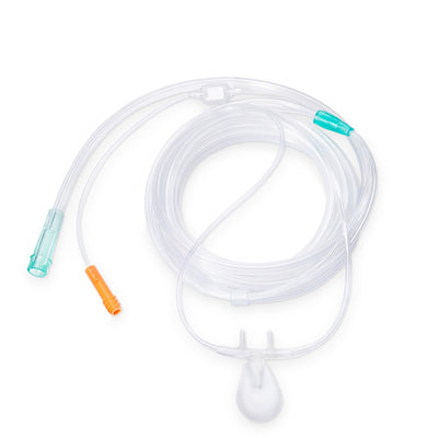 Adult Nasal/Oral ETCO2 Sampling Cannula w/ O2 Delivery, 7ft., BX/25