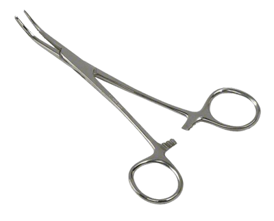 Miltex® Kelly 5.5 Inch Hemostatic Forceps, Curved, Sterile