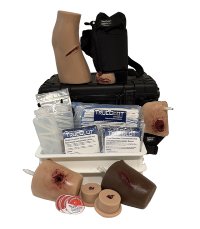 TRUECLOT® SCENARIO & CLASSROOM BLEEDING CONTROL TRAINING KIT (20-35 STUDENTS)