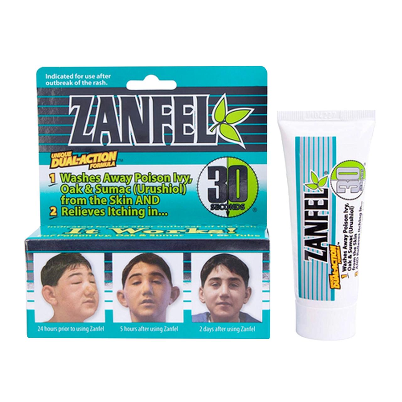 Zanfel Skin Wash Poison Ivy Treatment, 1 oz Tube, Ea-Zanfel-Integrated MedCraft
