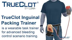 TrueClot Inguinal Trainer, Dark Skin Tone