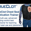 TrueClot Chest Seal Trainer - Dark Flesh Tone