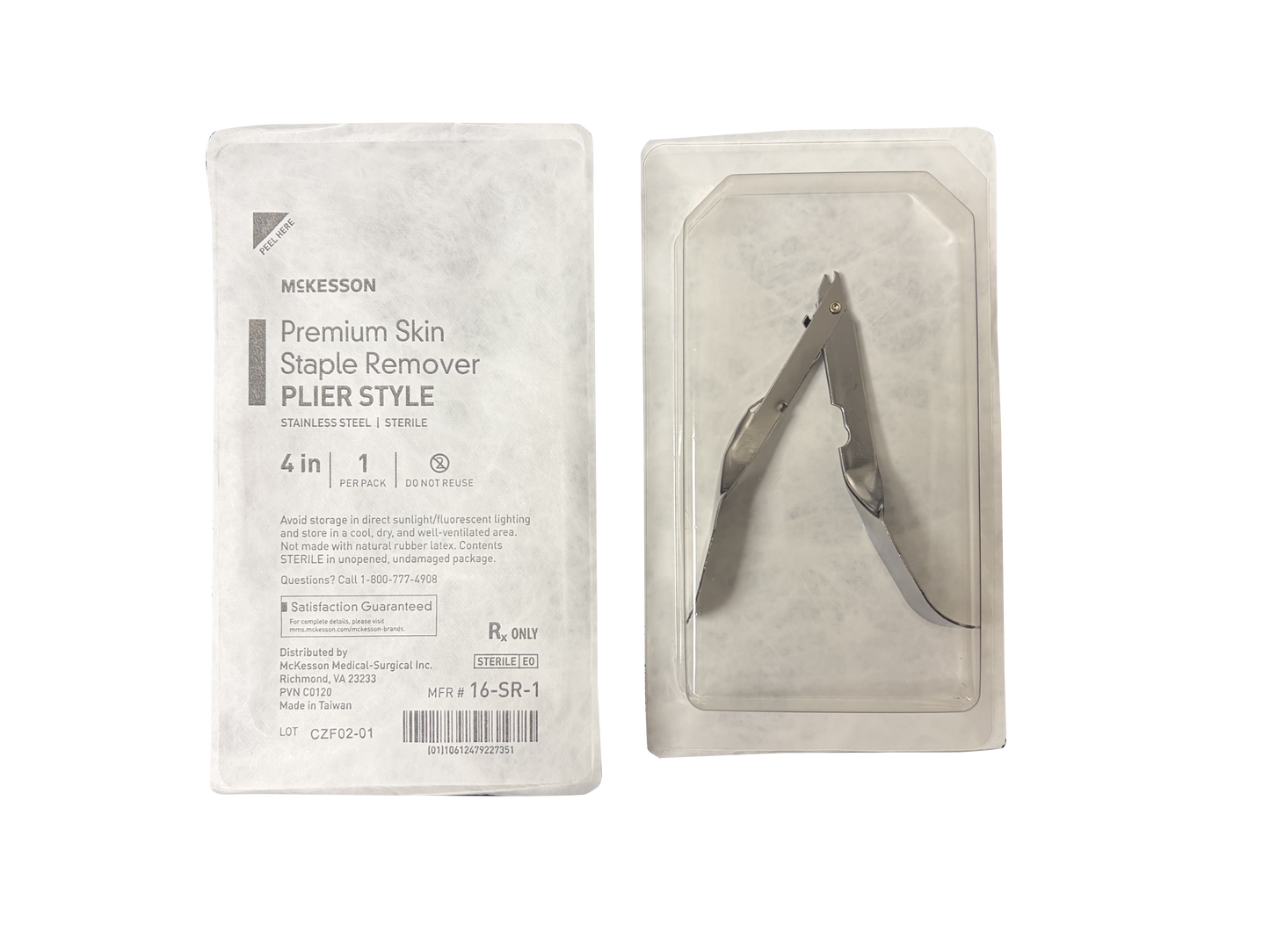 Staple Remover Skin Stainless Steel