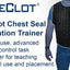 TrueClot Chest Seal Trainer - Dark Flesh Tone